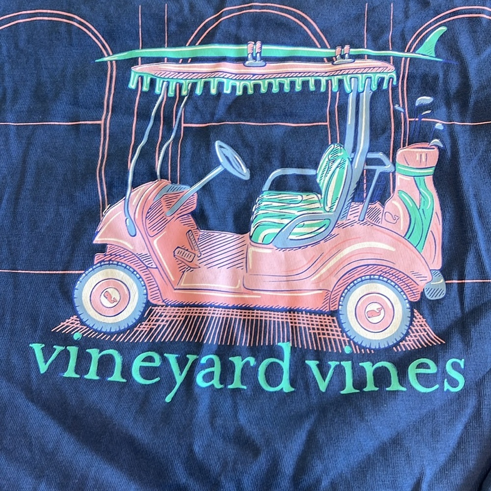Vineyard Vines - M, golf cart long sleeve tshirt